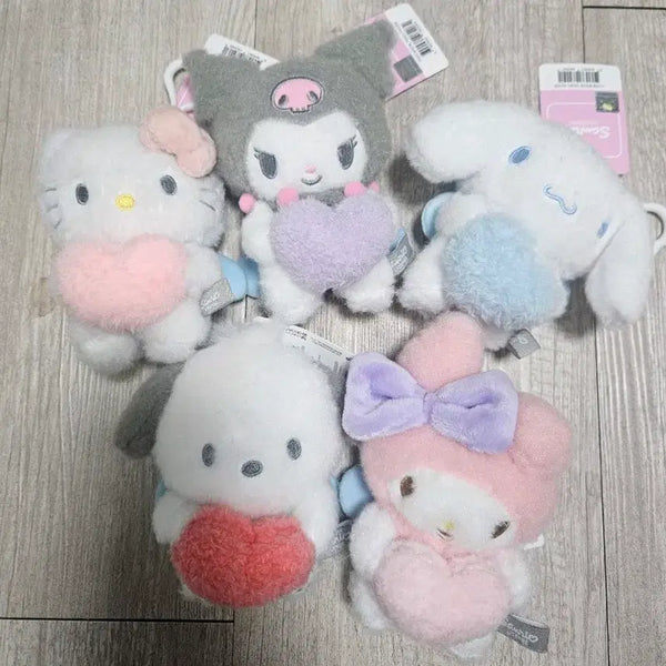 [BUNJANG] Sanrio Plush Keychain (Heart Angel) / 산리오 봉제인형 키링 (하트 엔젤)