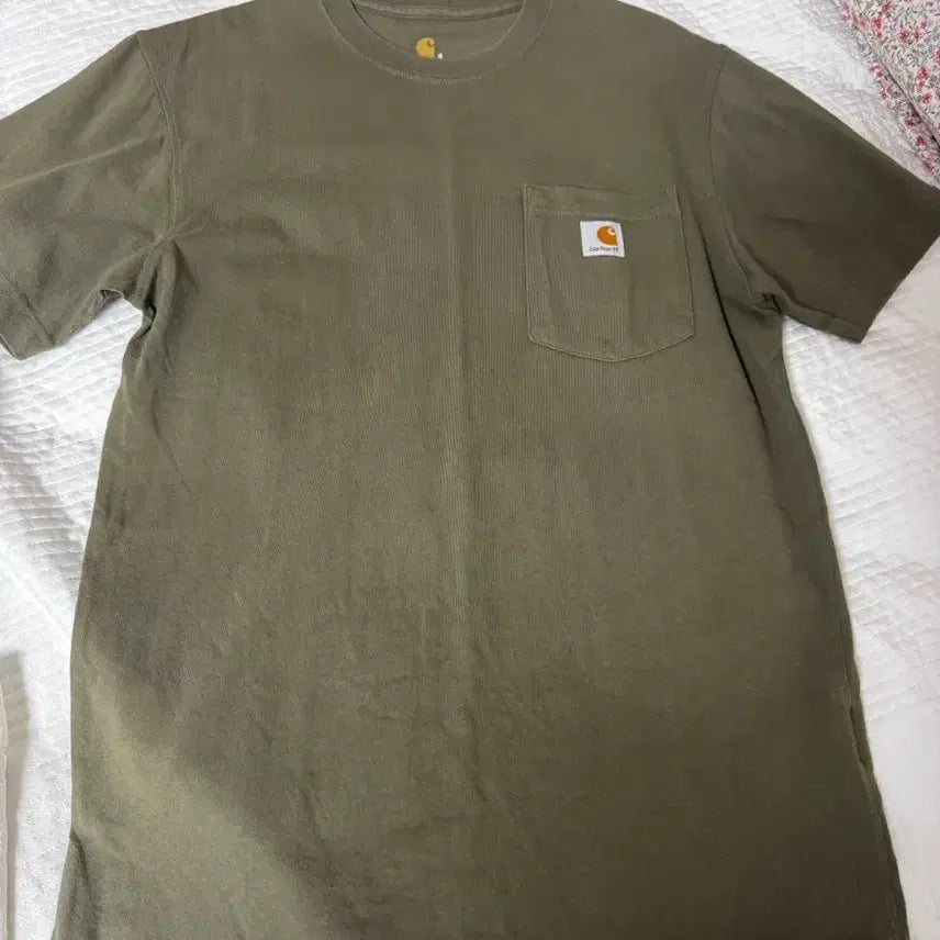 [BUNJANG] Carhartt S Khaki Cotton Jacket / 칼하트 s 카키색