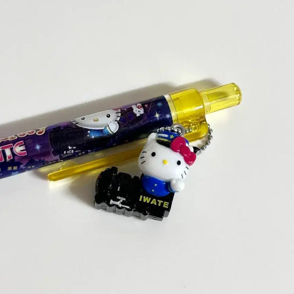 [BUNJANG] Sanrio Classic Hello Kitty Station Master Ballpoint Pen / 헬로키티 고전키티 지역한정 기차 역무원 볼펜