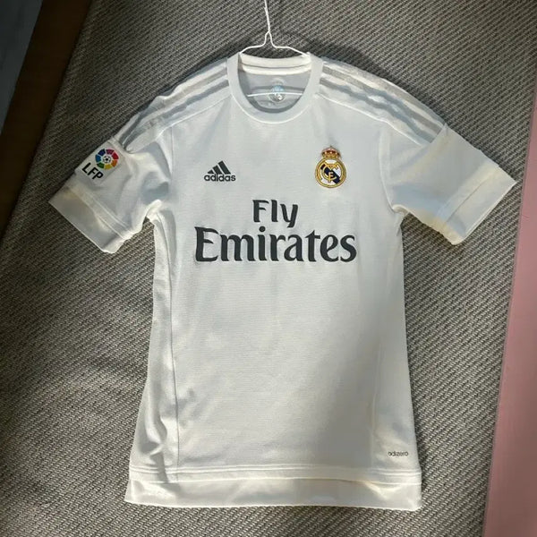 [BUNJANG] Adidas Real Madrid 15/16 Home Authentic Jersey (Size S) / 아디다스 레알마드리드 15/16 홈 어센틱 유니폼