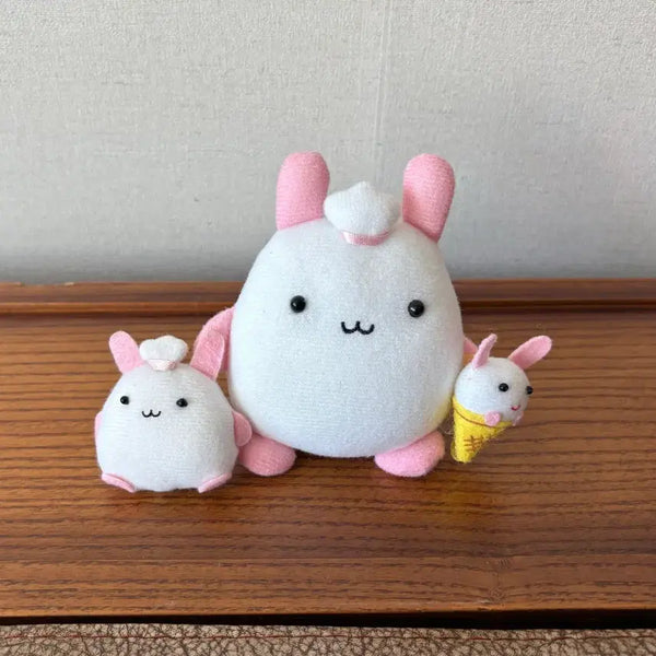 [BUNJANG] Qria San-X Chef Rabbit Ice Cream Plush Toy / 주말할인/세트) 고전 큐리아 산엑스 요리사 토끼 아이스크림 인형