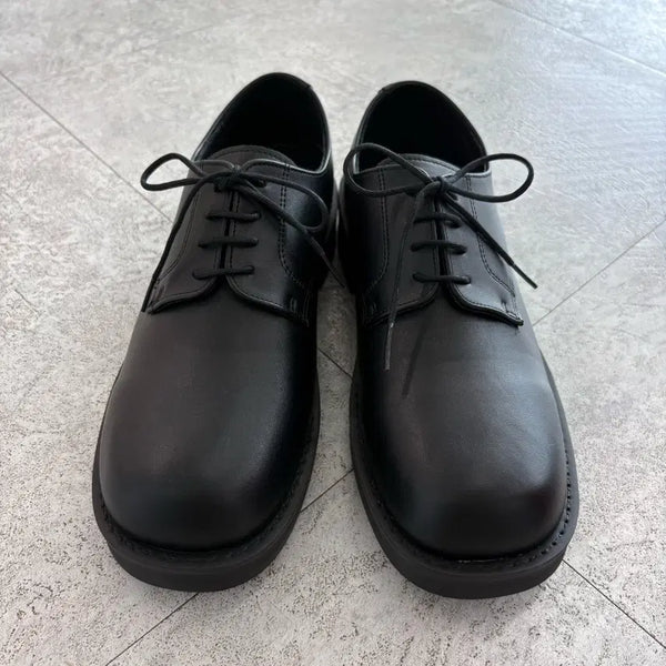 [BUNJANG] Second Atelier SL31 Matt Black Derby Shoes / [260] 세컨드아뜨리에 SL31 [MATT BLACK] 더비슈즈