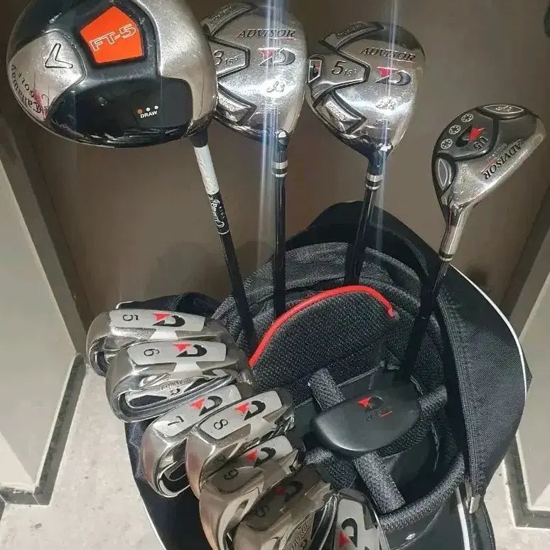 [BUNJANG] Daiwa Full Set Graphite Iron Golf Club Set with Callaway Driver and Daiwa Golf Bag / 남성 다이와 골프채 풀세트