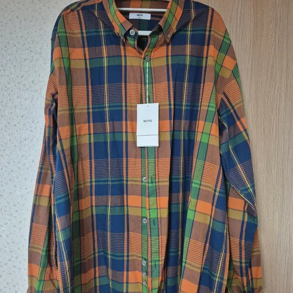 [BUNJANG] Notig Summer Check Shirt 105 / [새상품] 노티그 여름 체크셔츠 105