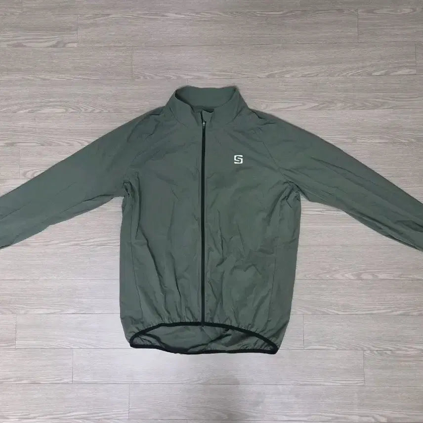 [BUNJANG] Silence Windbreaker Olive Green 2XL / 사일런스 자전거 바람막이 올리브 그린 2XL