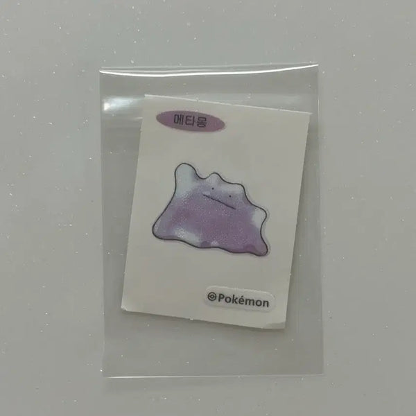 [BUNJANG] Pokemon 30th Anniversary Ditto Stickers / 메타몽 띠부씰 포켓몬 30주년