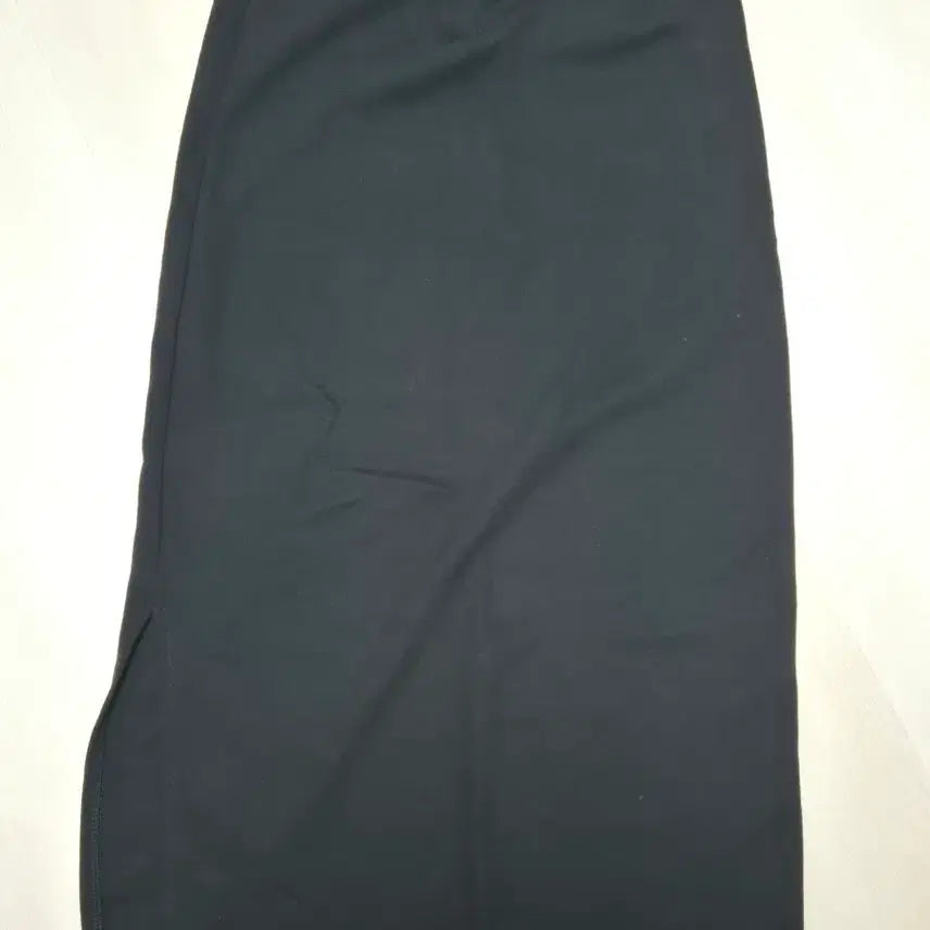 [BUNJANG] Spandex Cotton Side Slit Skirt / 스판 면치마