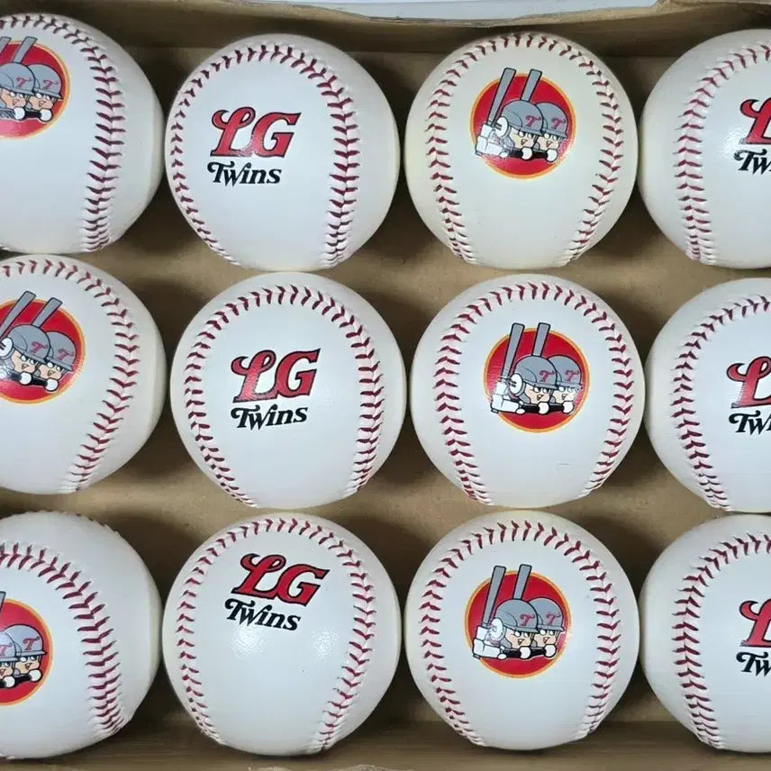 [BUNJANG] LG Twins Old Logo Ball 3-Piece Set / LG트원스 구)로고볼 3개