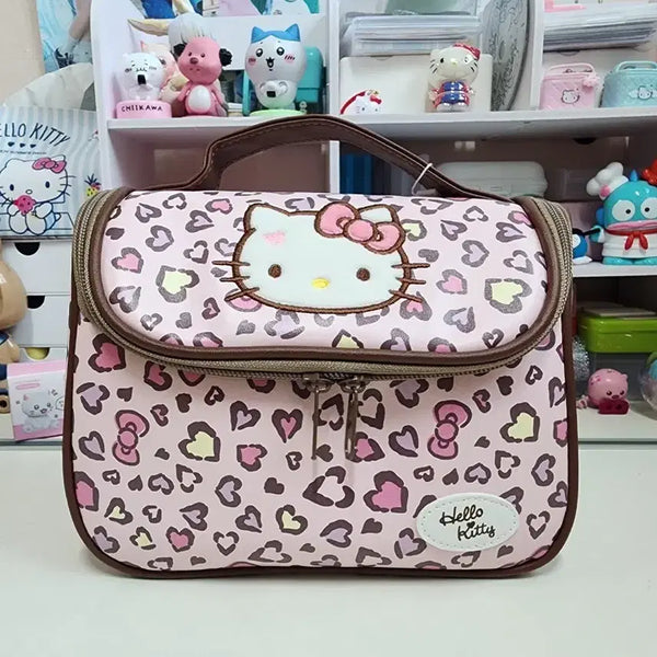 [BUNJANG] Hello Kitty Leopard Pouch / (새상품)헬로키티 레오파드 파우치