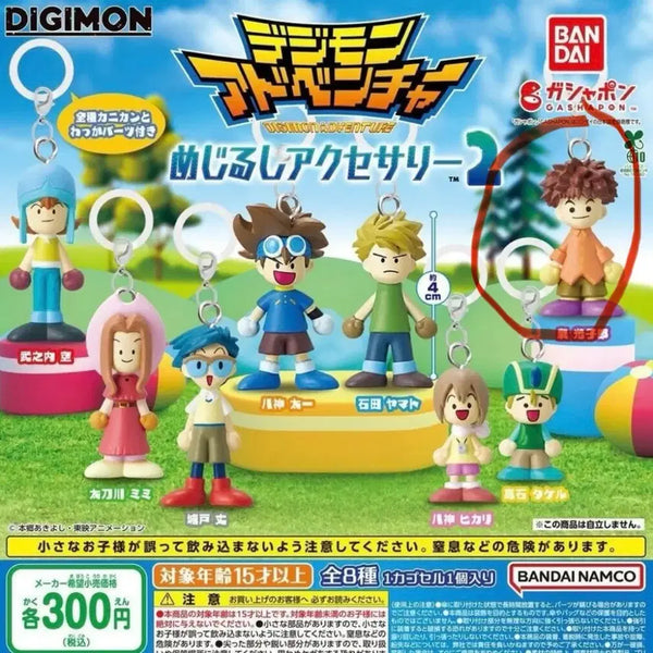 [BUNJANG] Digimon Adventure Izzy Izumi Izzy Wood Doll / 디지몬 메지루시 한솔 가챠 미개봉 목각인형