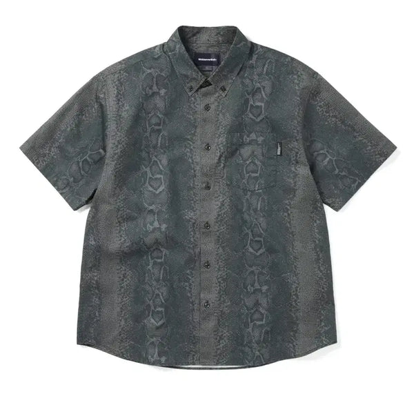 [BUNJANG] thisisneverthat Python Print Short Sleeve Shirt L / L) 디스이즈네버댓 파이톤 반팔 셔츠