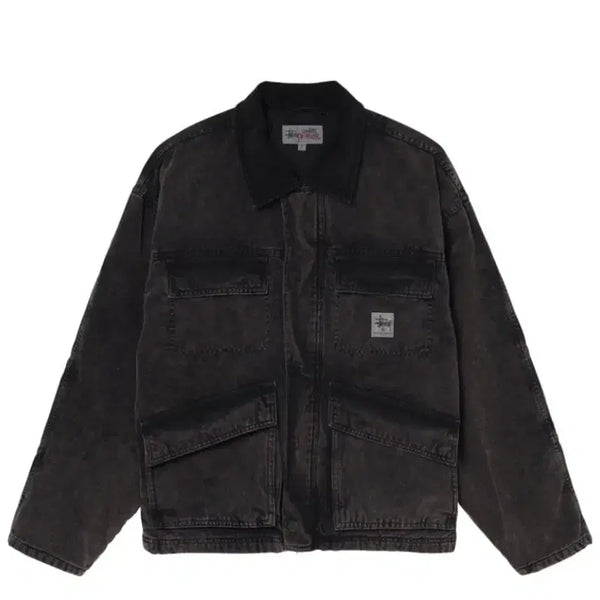 [BUNJANG] Stussy Washed Canvas Shop Jacket / 스투시 워시드 캔버스 샵 자켓