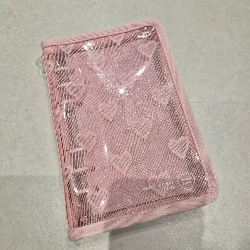 [BUNJANG] Dreamy Lights Heart A6 6-Ring Diary Cover / 드리미라이츠 하트 a6 6공 다이어리 커버