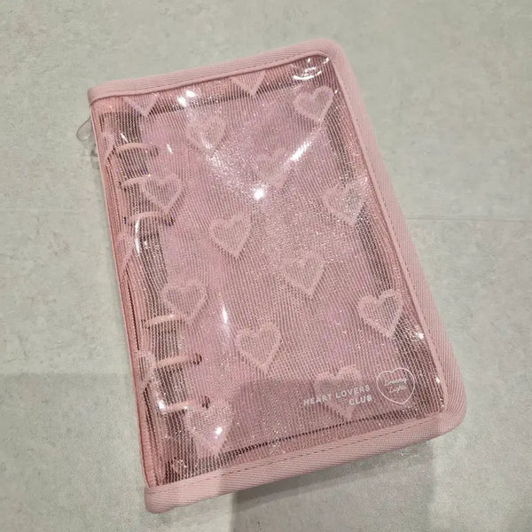 [BUNJANG] Dreamy Lights Heart A6 6-Ring Diary Cover / 드리미라이츠 하트 a6 6공 다이어리 커버