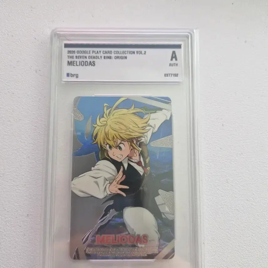 [BUNJANG] Seven Deadly Sins: Origin Meliodas Google Play Card Collection VOL.2 Card #22 (BRG Graded A) / 2026구글 플레이 카트 컬랙션 VOL.2 멜리오다스