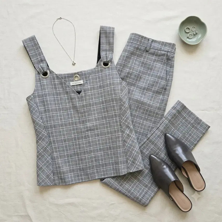 [BUNJANG] It MICHAA Bustier Suit Set / 잇미샤 뷔스티에 정장 세트