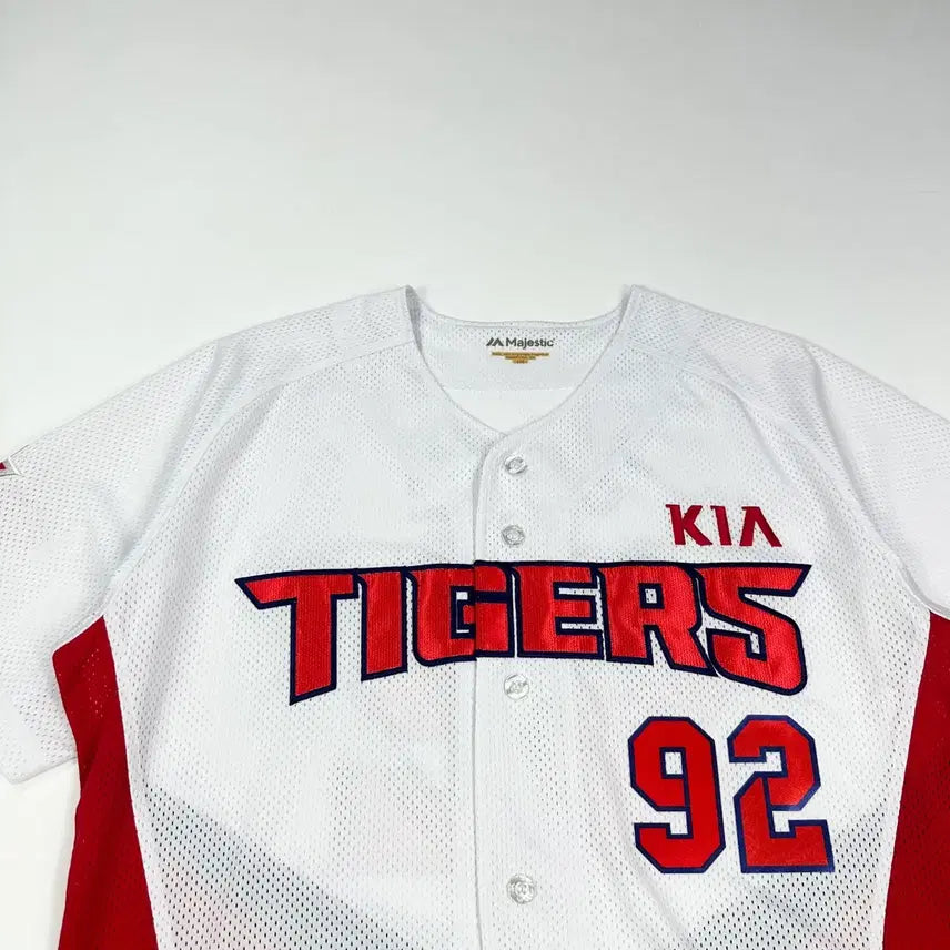 [BUNJANG] Majestic Kia Tigers Baseball Jersey XL / 마제스틱 기아타이거즈 야구유니폼 (XL)