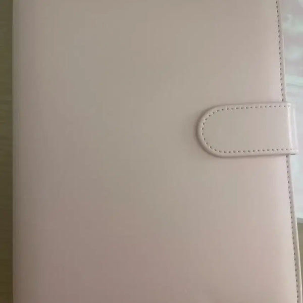 [BUNJANG] Macaron Binder Pink with Inserts / 마카롱 바인더 핑크 급처 속지대지포함