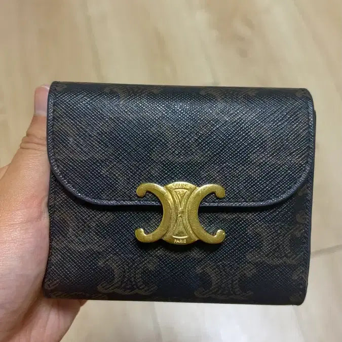 [BUNJANG] Celine Small Triomphe Wallet / 셀린느 스몰 트리옹프 플랫 지갑