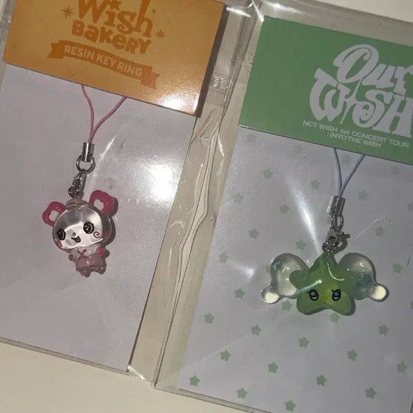 [BUNJANG] NCT WISH Punchy Wechu Resin Keyring Bundle Set / 일괄 엔시티위시 팡이 위츄 레진키링