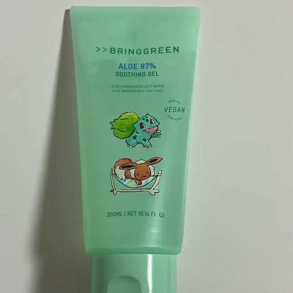 [BUNJANG] Bring Green Aloe 97% Soothing Gel 300ml Pokemon Edition / 브링그린 알로에 97% 수딩젤 300ml 포켓몬 에디션