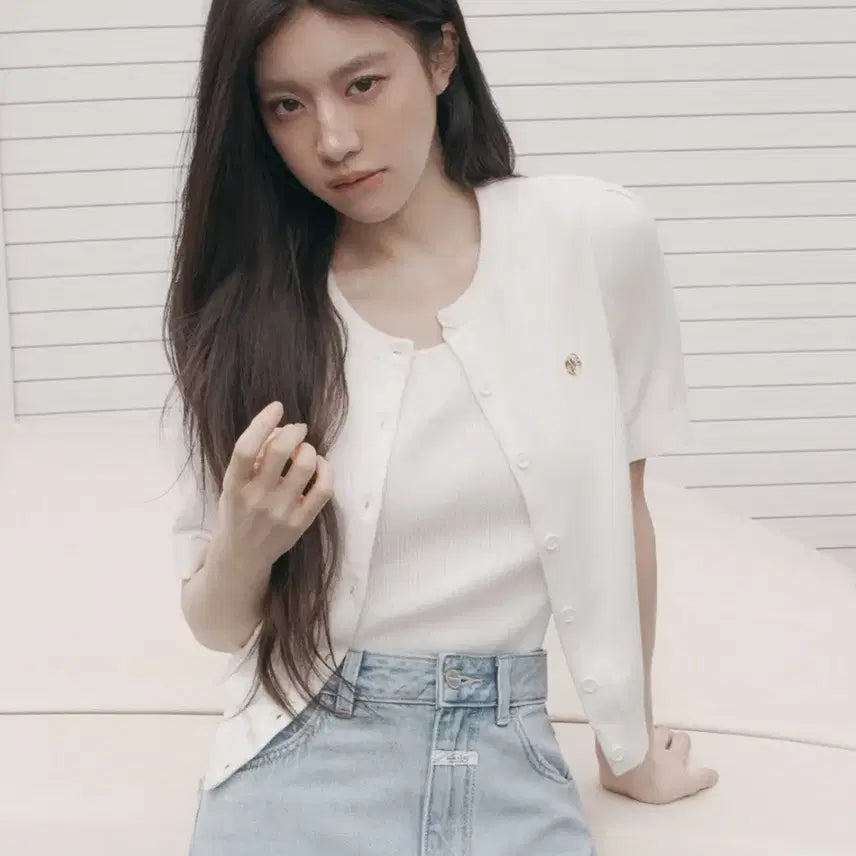 [BUNJANG] Marithe Button Knit Cardigan / 마리떼 버튼니트 가디건