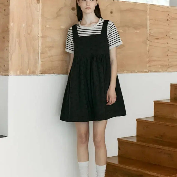 [BUNJANG] VOCAVACA Square Neck Sleeveless Dress (Black, Size S) / VOCAVACA 스퀘어넥 슬리브리스 원피스 (S 미착용) 정가23.9만