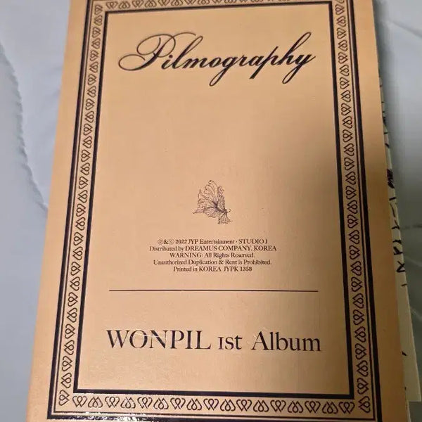 [BUNJANG] DAY6 Wonpil Discography Photobook & CD / 원필 필모그래피