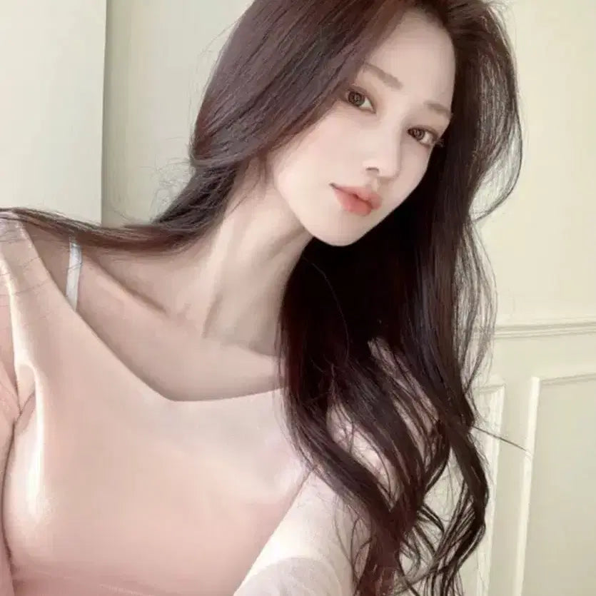 [BUNJANG] Labelle Blanc Raje V-neck Knit / 라벨르블랑 라쥬 브이넥 니트