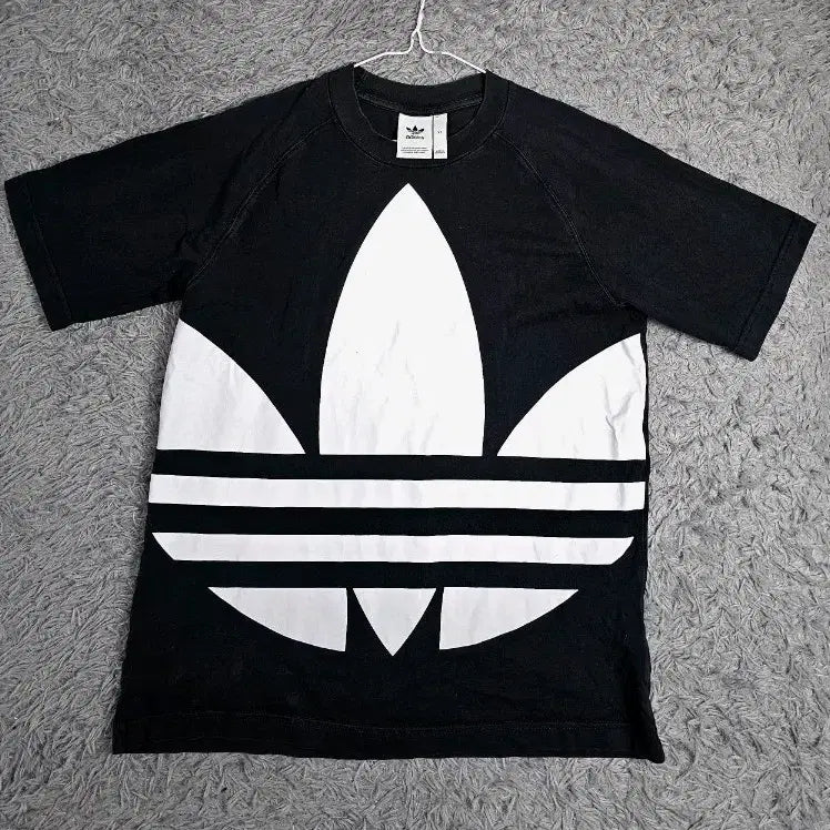 [BUNJANG] Adidas Trefoil T-Shirt Black XS / (O)아디다스 트레포일 반팔 티셔츠 블랙 XS
