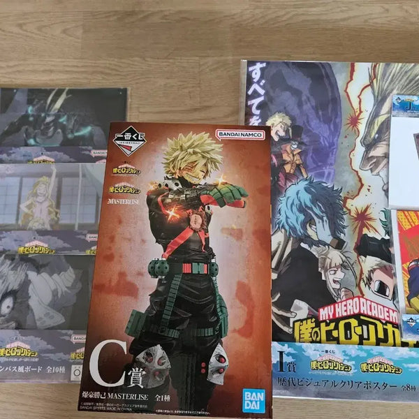 [BUNJANG] My Hero Academia Ichiban Kuji Katsuki Bakugo C Prize + Lower Prize / 택포11.5)나히아 제일복권 바쿠고 c상+하위상 팝니다