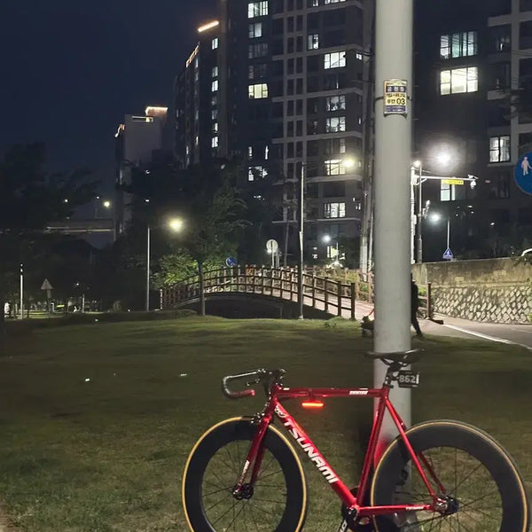[BUNJANG] Tsunami SNM100 Track Bike - Red Wine / 쓰나미 SNM100 레드와인 (급처!!!!!)