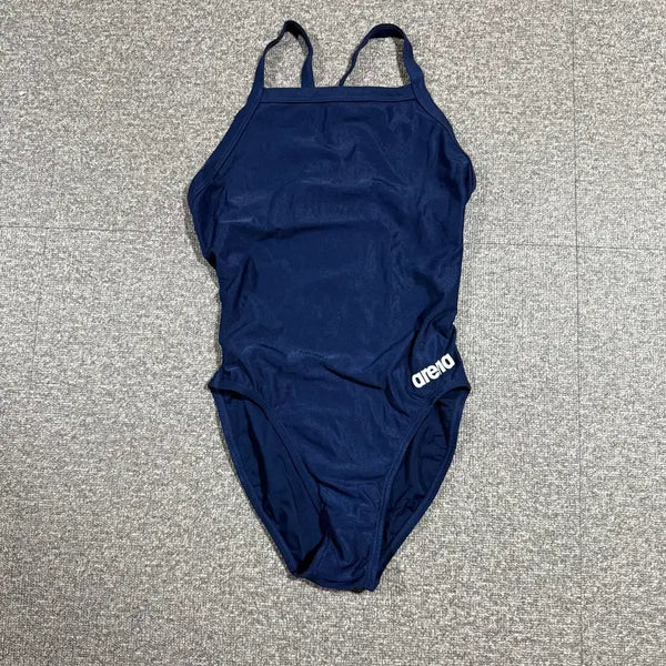 [BUNJANG] Arena Team Challenge Back One-Piece Swimsuit Navy AYAL1CO29 / 여성 아레나 원피스 수영복 팀스  챌린지백 네이비 AYAL1CO29 95