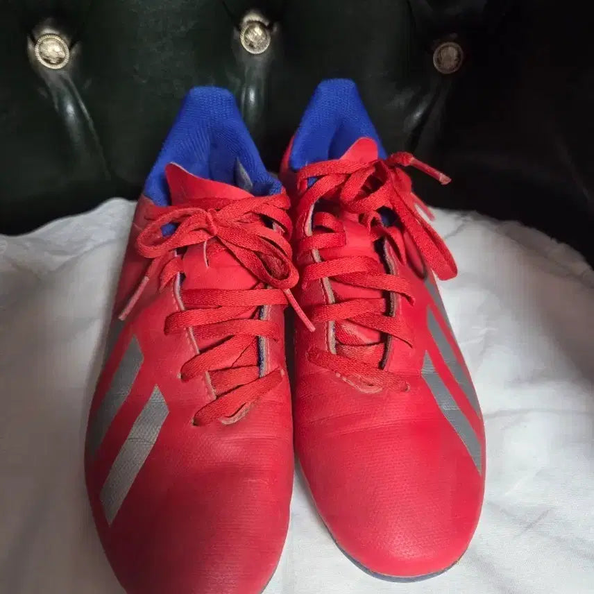 [BUNJANG] Adidas Soccer Cleats 220mm Red / 아디다스 축구화 220mm 레드