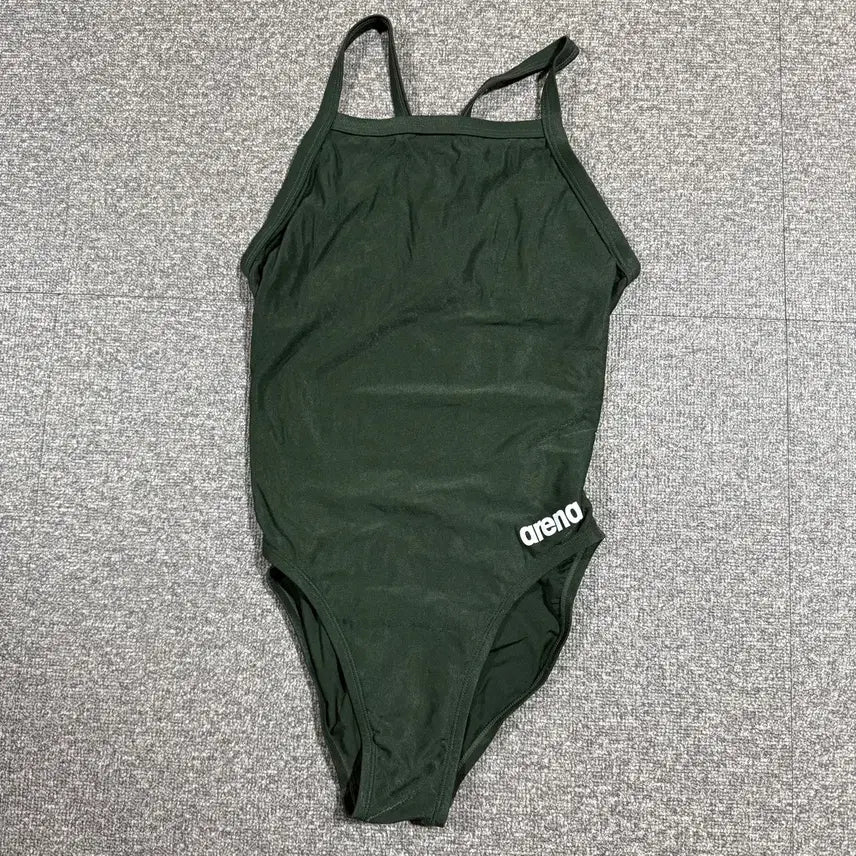 [BUNJANG] Arena Team Challenge Back One-Piece Swimsuit Khaki 95 / 여성 아레나 원피스 수영복 팀스 챌린지백 카키 95 L