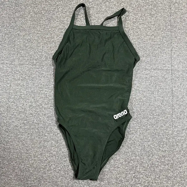 [BUNJANG] Arena Team Challenge Back One-Piece Swimsuit Khaki 95 / 여성 아레나 원피스 수영복 팀스 챌린지백 카키 95 L