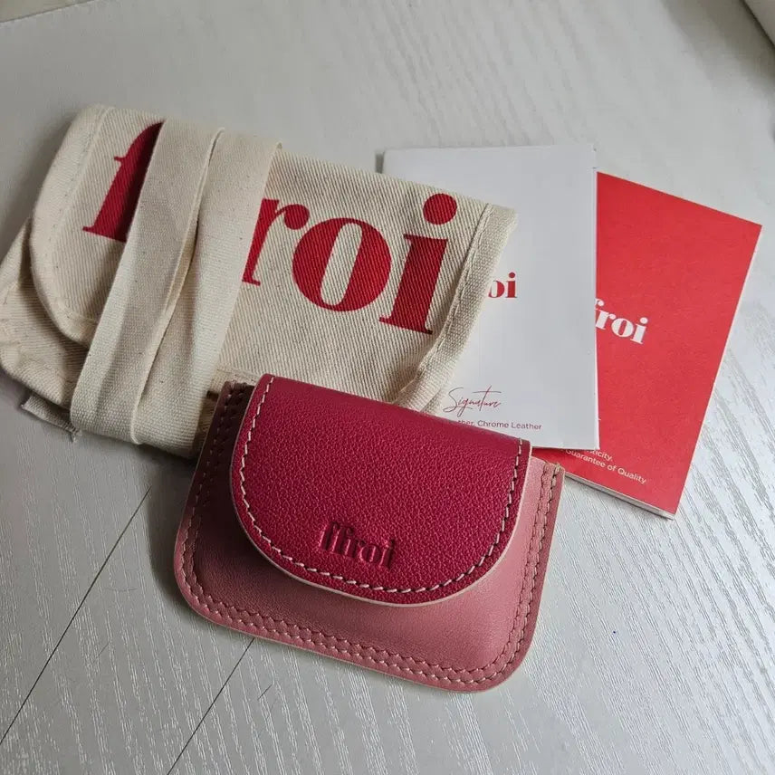 [BUNJANG] Ffroi Cardholder Pink / ffroi 프루아 카드지갑 핑크
