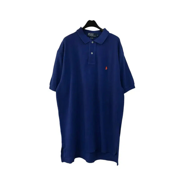 [BUNJANG] Polo Ralph Lauren Blue Short Sleeve Polo Shirt / [L] 폴로 블루 반팔 카라티