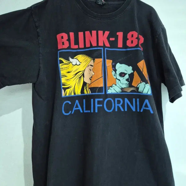 [BUNJANG] Blink-182 Punk Rock Band T-Shirt / Blink-182 미국빈티지 티셔츠 펑크 락 밴드 티셔츠 사이즈 105