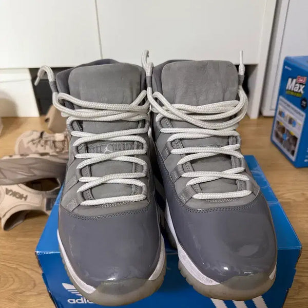 [BUNJANG] Air Jordan 11 Retro Cool Grey Sneakers / 에어조던 11 레트로 쿨 그레이