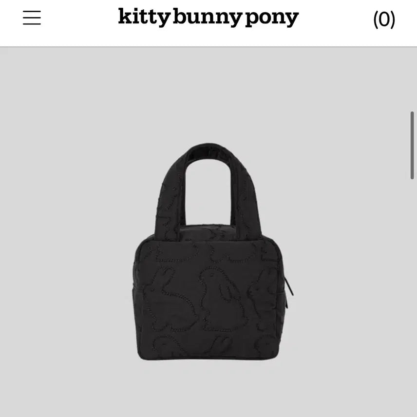 [BUNJANG] Kitty Bunny Pony Stitch Little Bunnies Box Bag / 키티버니포니 스티치 리틀 버니즈 박스백