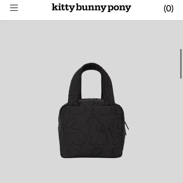 [BUNJANG] Kitty Bunny Pony Stitch Little Bunnies Box Bag / 키티버니포니 스티치 리틀 버니즈 박스백