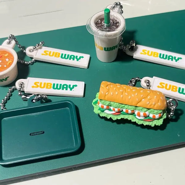 [BUNJANG] Subway Gacha 4-Piece Set / 서브웨이 가챠 4개 세트