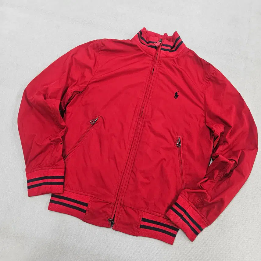 [BUNJANG] Polo Ralph Lauren Pony Logo Blouson Jacket / S 폴로랄프로렌 포니로고 블루종 자켓 0723Y