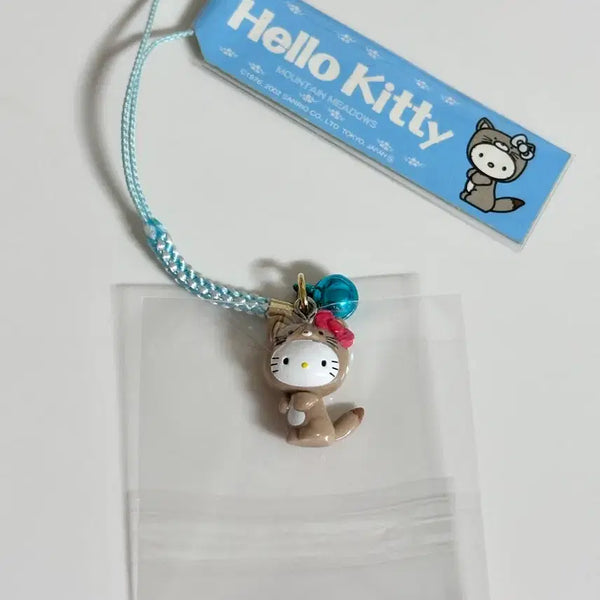 [BUNJANG] Sanrio Hello Kitty 2002 Limited Edition Weasel Strap Keychain / 헬로키티 고전키티 지역한정 족제비 스트랩 키링