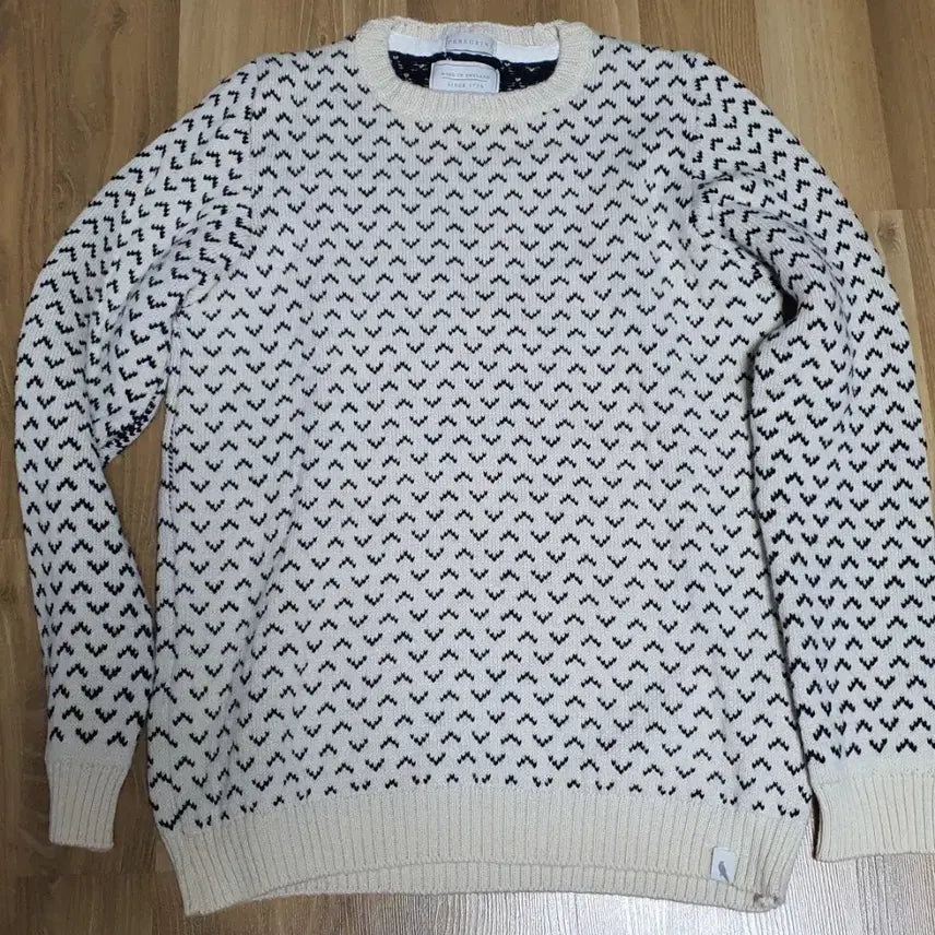 [BUNJANG] Peregrine Birdseye Knit Sweater - Size M / [새상품] 페레그린 peregrine 버드아이 니트 M