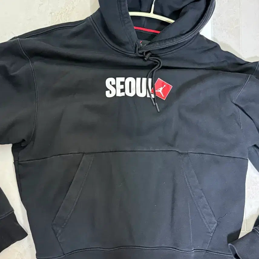 [BUNJANG] Jordan Seoul Hoodie Black / 조던 서울 후드티 블랙