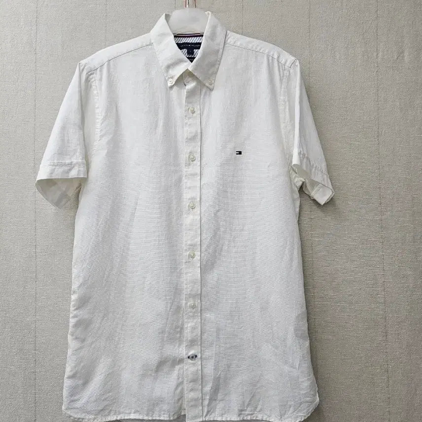 [BUNJANG] Tommy Hilfiger Linen Blend Short Sleeve Shirt / 타미힐피거 린넨반팔셔츠 S(미착용)