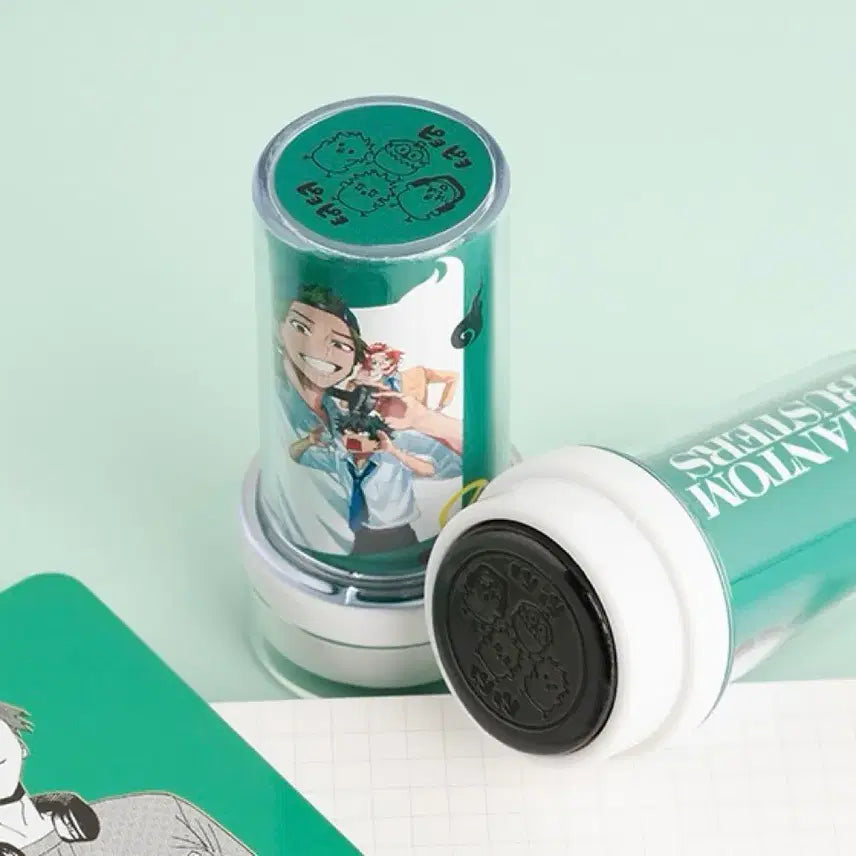 [BUNJANG] Phantom Busters Character Stamp Black / (~8/16) 팬텀버스터즈 캐릭터 도장 스탬프 검정색