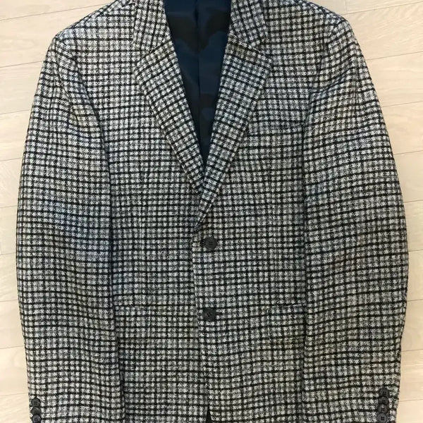 [BUNJANG] Calvin Klein Houndstooth Tweed Blazer Size 50 / 캘빈클라인ck 트위드 블레이저 50사이즈 하운드투스